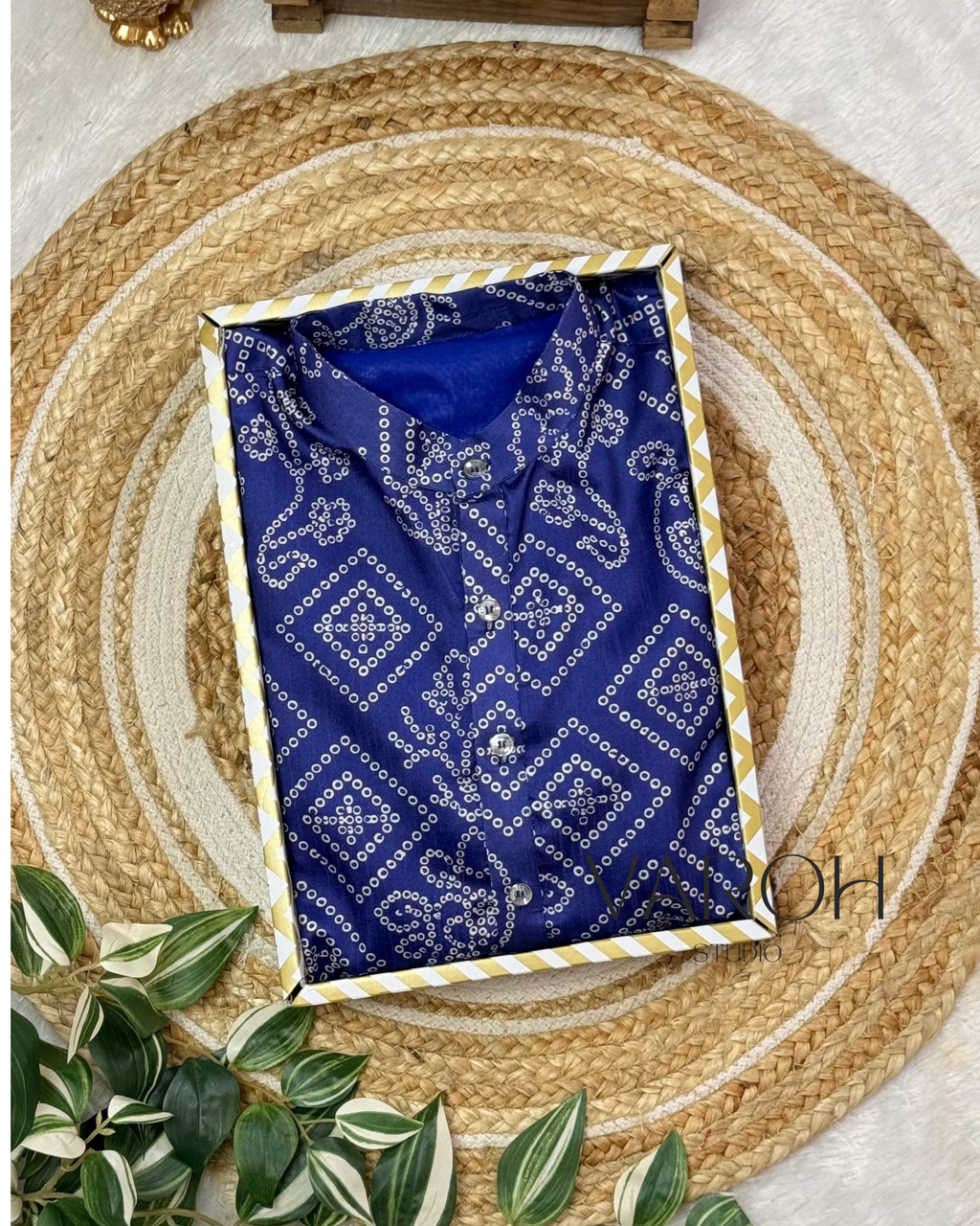 Bandini Royal Blue Kurta
