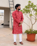 Bandini Rust Orange Kurta