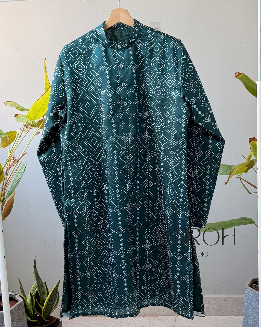 Bandini Teal Blue Kurta