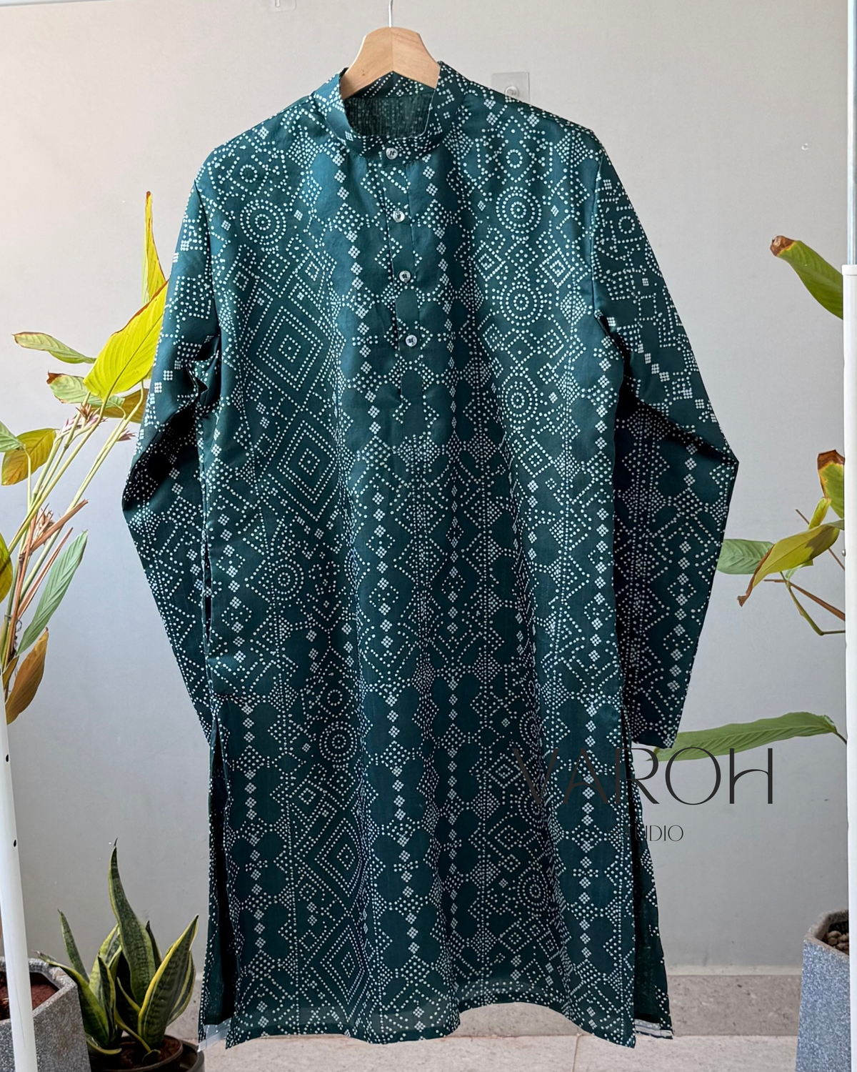 Bandini Teal Blue Kurta