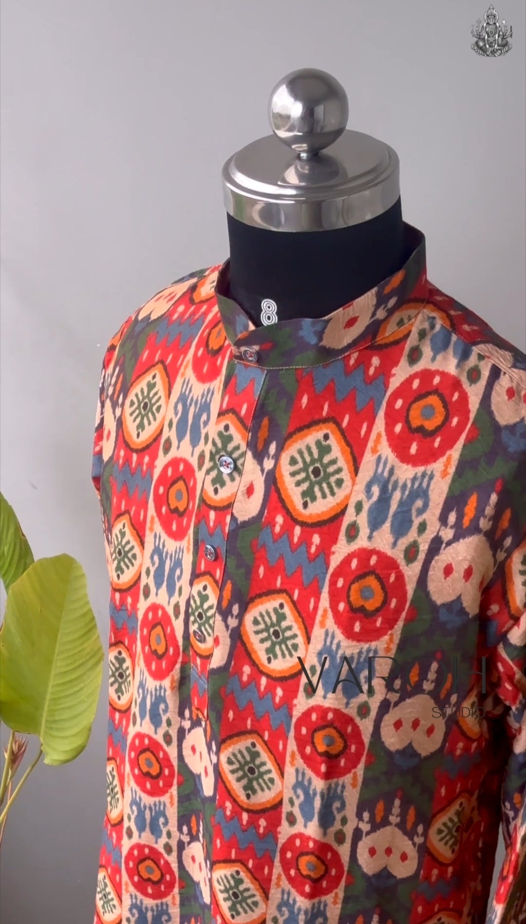 Ikat Artisan Elegant Kurta